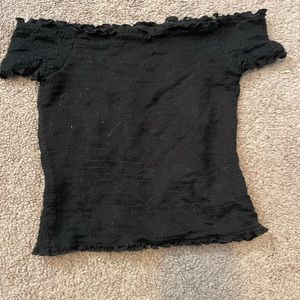 Off the shoulder shirt
